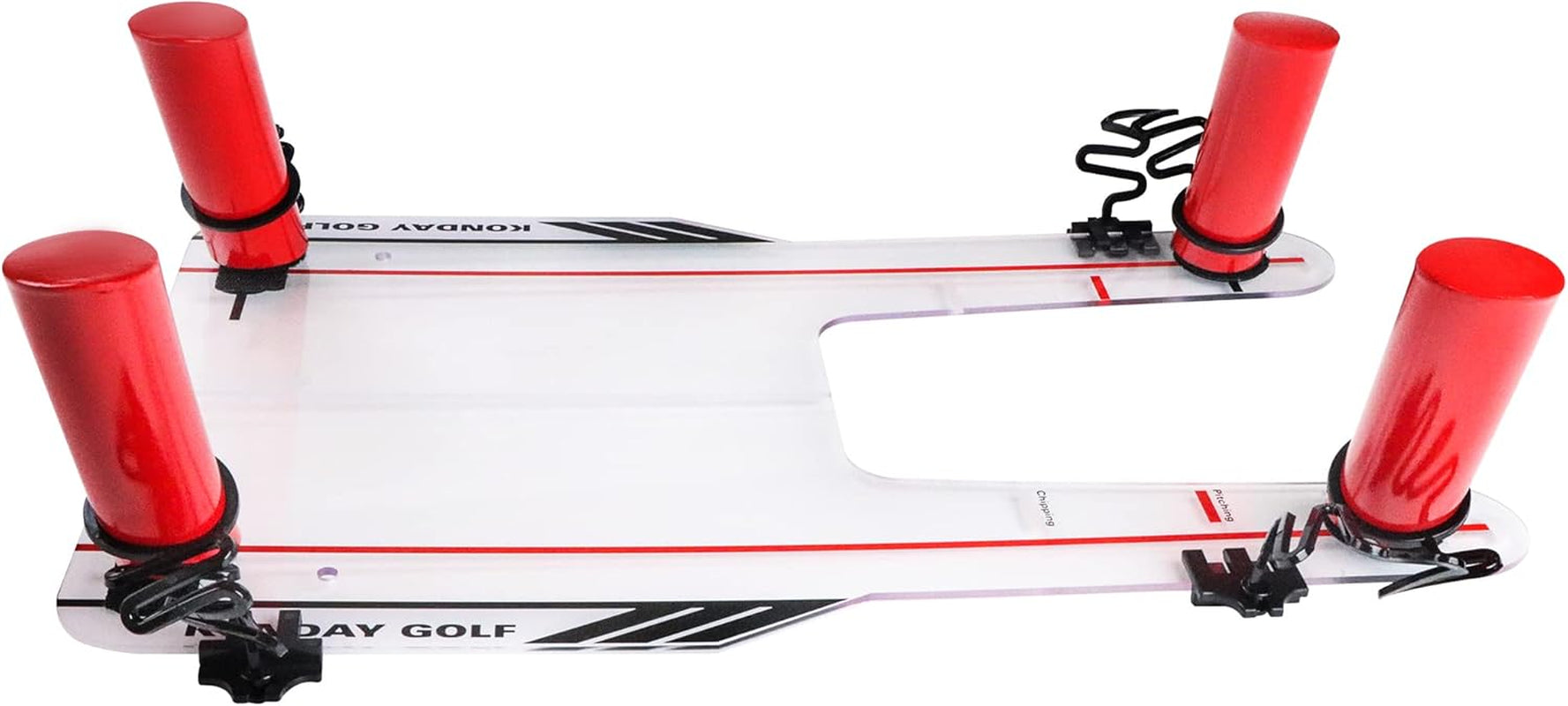 Golf Swing Training Aid Improve Your Swing Rotate and Hit the Golf Ball to Practice Straight Fade and Draw Line