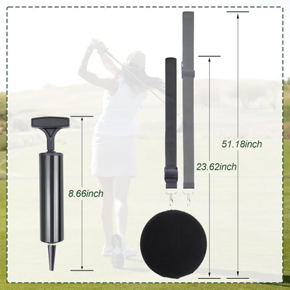 Smart Ball Golf Training Aid - Swing Trainer Aids Impact Golf Balls Arms Forearm Elbow between Posture Teaching Practice Equipment Tool