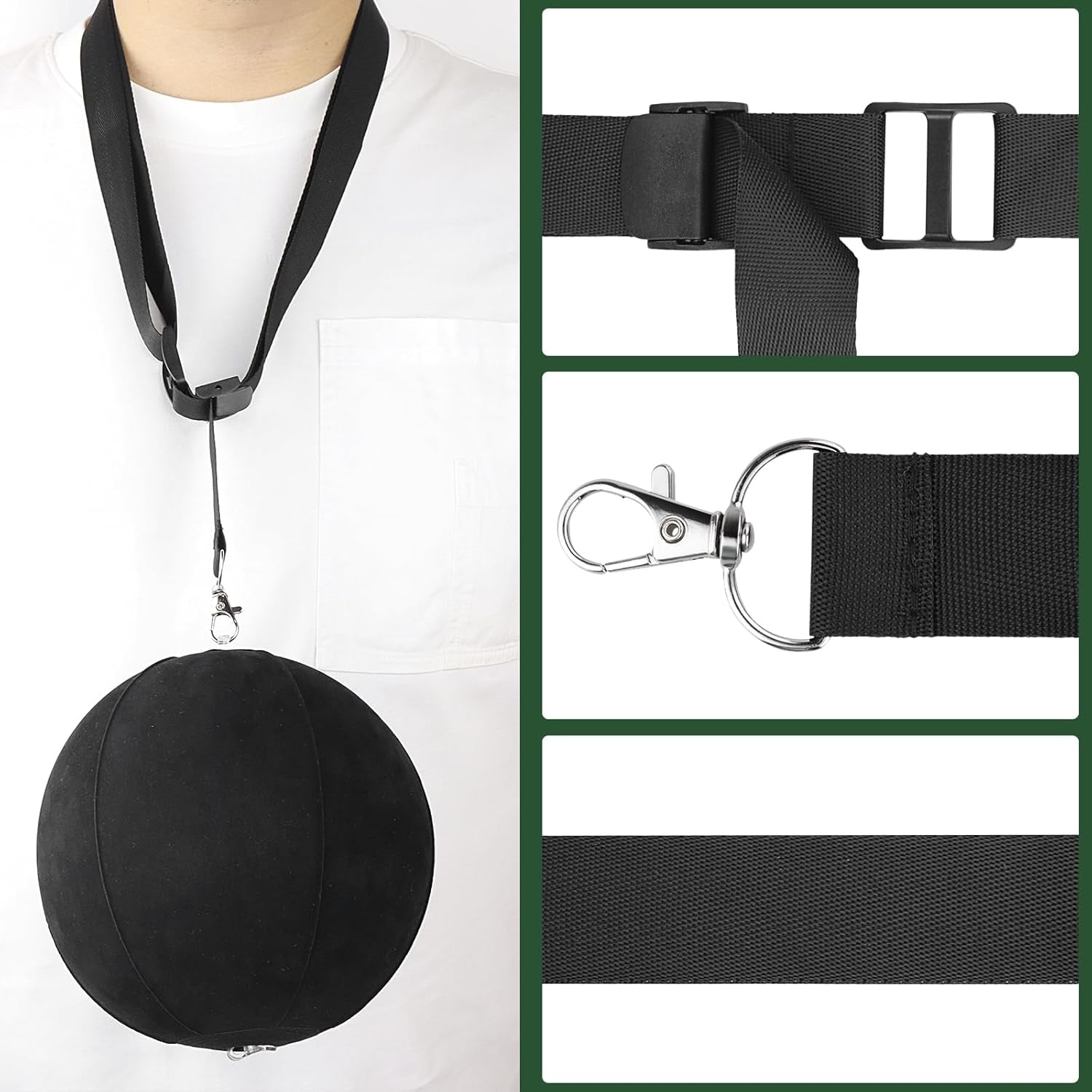 Smart Ball Golf Training Aid - Swing Trainer Aids Impact Golf Balls Arms Forearm Elbow between Posture Teaching Practice Equipment Tool