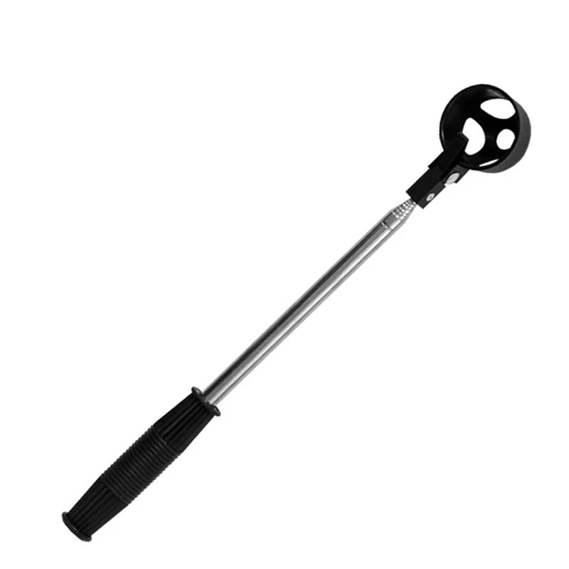 Golf Ball Retriever 8 Sections Stainless Steel Telescopic Ball Picker Pick up Grabber Extandable Golf Training Aids for Water